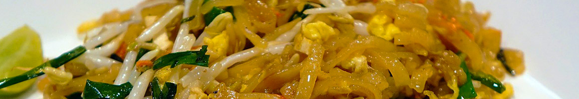Eating Thai Vegetarian at Swaddee House of Thai Food restaurant in Thornwood, NY.